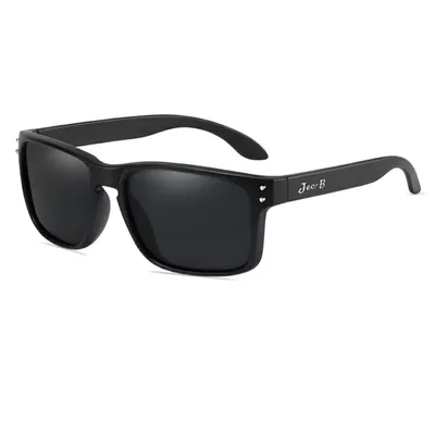 Produktbild von Jec-B Sonnenbrille Herren Polarisiert Verspiegelt UV400 Sport Matt Schwarz