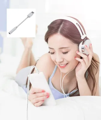 Productafbeelding van USB-C naar 3,5 mm jack – USB-C naar AUX – Geschikt voor Apple en Samsung – Adapterkabel, compatibel met iPhone – USB-C adapterstekker – Wit – AUX – USB-C