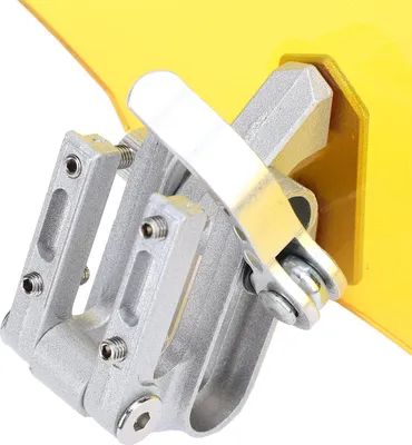 Produktbild von Motorrad-Windschutzscheibe, Acryl, erhöht, verstellbar, zum Aufstecken, Windabweiser, Windschutzscheibenverlängerung für Motorräder, Gelb