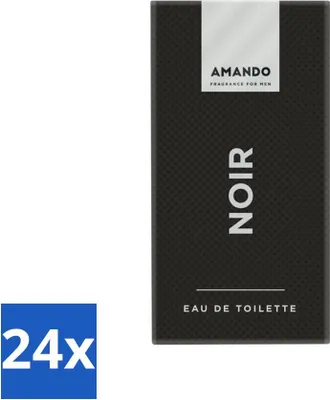Produktbild von Amando Noir Eau de Toilette 50 ml - Vorteilspack - 24 Stücke