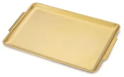 Productafbeelding van Set van 2 RVS Dienbladen 40x28cm