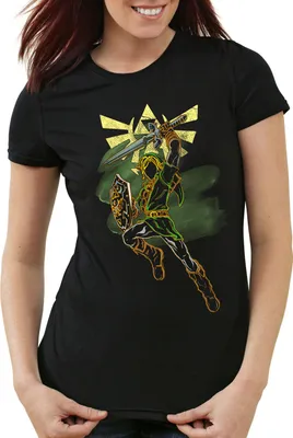 Produktbild von style3 Adventure Link Damen T-Shirt Game Gamer, Größe:S