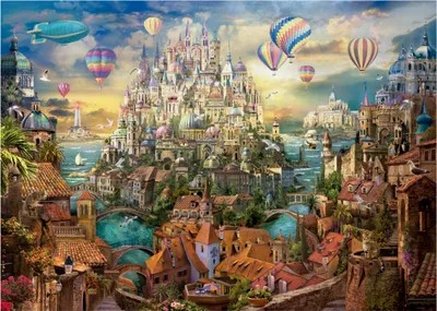 Image de Puzzle de la ville de rêve 2000pcsü
