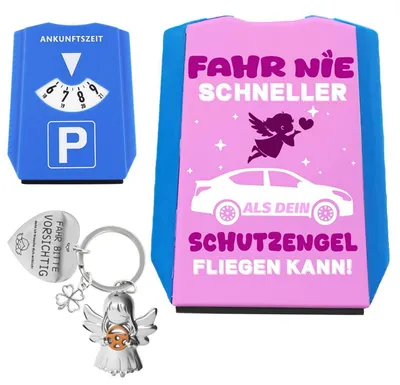 Immagine prodotto di Parcheggio con portachiavi a forma di angelo custode
