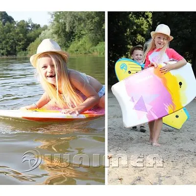 Produktbild von Waimea Bodyboard mit Aufdruck EPS Schaumstoff GRP 52WY-GRP-Uni