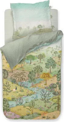 Produktbild von Pip Studio Bettwäsche-Garnitur Cabrera Farbe Green Größe 135x200+80x80