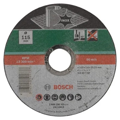 Immagine prodotto di Dischi da taglio Bosch per il fai da te INOX Ø115x1,6mm diritto