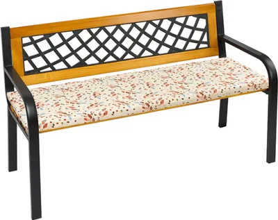 Zdjęcie produktu dla Gładka poduszka na ławkę – 40 x 150 cm – brązowa, beżowa
