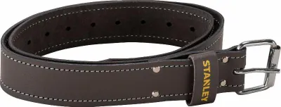 Zdjęcie produktu dla STANLEY Ledergürtel aus Büffelleder braun 126 cm