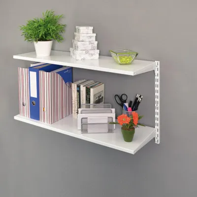 Immagine prodotto di Element System Regal-Set Office 3, bianco, scaffale a parete, ripiano a parete, libreria a parete