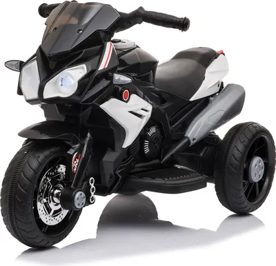 Produktbild von FCH 6V 7Ah Elektro Kindermotorrad Kinderfahrzeug Elektro-Dreirad 88 x 42 x 53cm Weiss