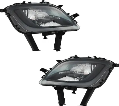 Produktbild von Frontblinker Set für Opel Astra J 2009- Blinker Schwarz Nebelscheinwerfer NSW