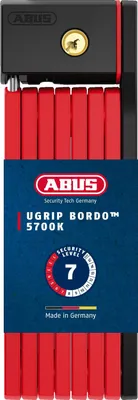 Obrázok produktu pre ABUS Bordo uGrip 5700K SH - Bezpečný skladací zámok pre bicykle