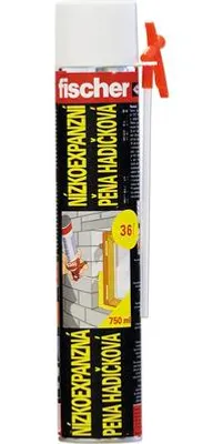 Obrázok produktu pre Montážna pena Fischer nízkoexpanzná hadičkováPolyuretán750 ml
