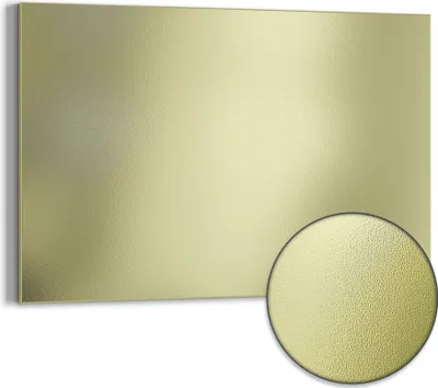 Produktbild von DEQORI Magnettafel Metall 60x40 cm 'Vanille' Whiteboard Pinnwand Magnetboard Büro