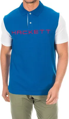 Produktbild von Hackett London Herren-Kurzarm-Poloshirt mit Reverskragen HMX1008B