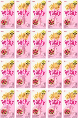 Produktbild von Glico Pocky Strawberry Flavor 20x45g