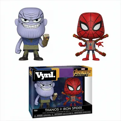 Produktbild von FUNKO Vnyl.: Marvel: Avengers: Infinity War - Thanos and Iron Spider, Sammelfigur, Film & TV-Serien