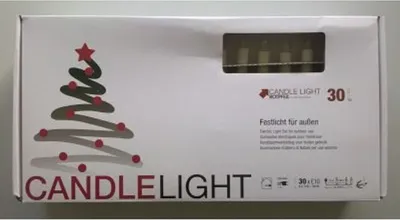 Produktbild von ROTPFEIL Top-Lichterkette 30 außen E10 grün klar