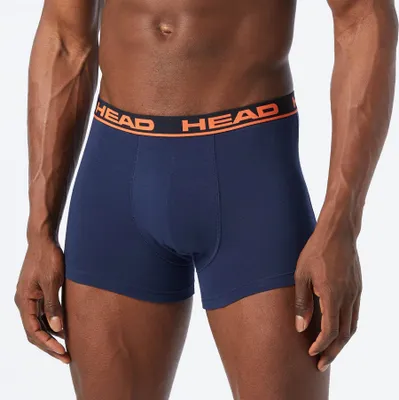 Produktbild von Head Herren Boxershorts 5erPack, Blue/Orange, Grösse XL