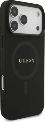 Produktbild von Guess Saffiano Classic Logo Magsafe Iphone 17 Pro Max Handyhülle    One Size