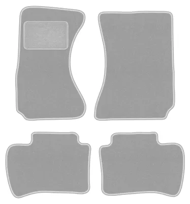 Immagine prodotto di Tappetini in moquette per Daihatsu Terios I 1997-2005 (SUV) – set 4 pezzi, grigi, su misura – Wielganizator OSLO