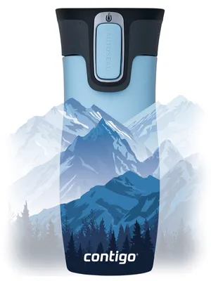 Produktbild von Thermobecher ContiGo! West Loop 2.0 470 ml - Berge am Tag
