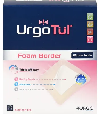 Zdjęcie produktu dla Urgotül Foam Border 8x8cm, 10 szt. VER
