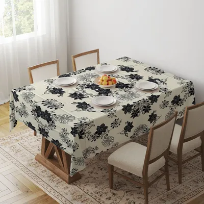 Produktbild von Hermia Concept, Gravellamc1 - 140 x 140, Tischdecke, Mehrfarbig, 65 % BAUMWOLLE / 35 % POLYESTER, 140 x 140 cm