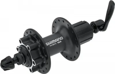 Image de Moyeu arrière SHIMANO FH-M475 6 trous 32 mm - 135 mm, noir