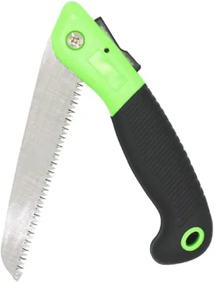 Produktbild von Astsäge Faltsäge, ergonomischer Griff, gebogen Sägeblatt, für Garten und Camping