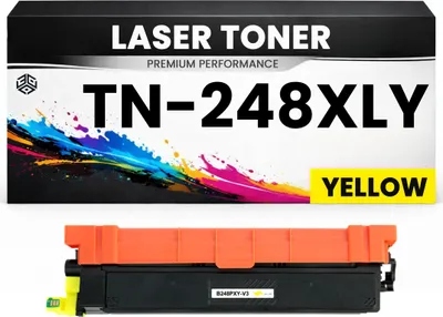 Produktbild von 2 x XXL Toner TN-248XLY Gelb hochwertige Brother alternative TN248XLY Premium für HL-L3215cw/3220cwe/3220cw/3240cdw/8230cdw/8240cdw DCP-L3515cdw