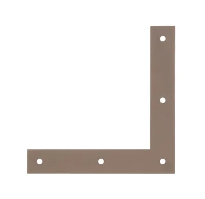Produktbild von Alberts DURAVIS® Eckwinkel, perlbeige 120 x 120 x 20 mm