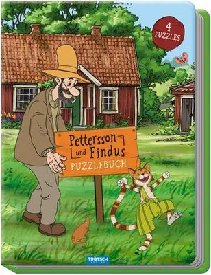 Produktbild von Trötsch Pettersson und Findus Puzzlebuch