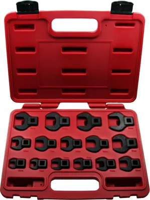 Produktbild von Spezialeinsatz Hahnenfuß Krähenfuß Steckschlüssel Satz 10 mm bis 26 mm 15 tlg.