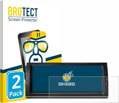 Produktbild von 2x Für Xtrons PX1453BLHGS 10.25" Schutzfolie BROTECT Displayschutz Display Schutz Folie Klar Transparent