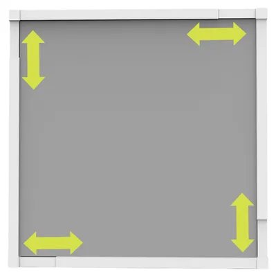 Produktbild von Teleskop Fliegengitter Fenster, Mückengitter, Pollenschutz