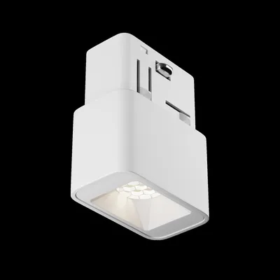 Productafbeelding van Maytoni spots voor railsysteem Exility Points S LED, wit, van aluminium, 2W, geschikt voor keuken, slaapkamer, woonkamer, eetkamer, lobby