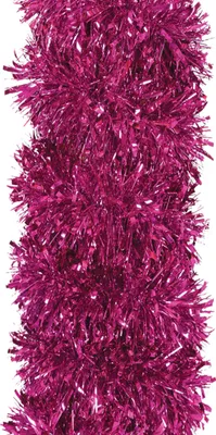 Produktbild von Lametta-Girlande magenta 180 cm - Einheitsgröße