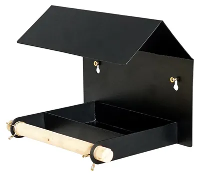Imagen del producto de Comedero para pájaros resistente a la intemperie, ideal para jardines