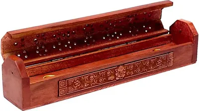 Obrázok produktu pre Krabička/držiak na vonné tyčinky, Ganéša -- 31x5,5x6 cm