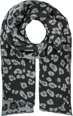 Fraas Schal in schwarz