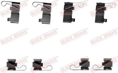 Image de Kit D'installation Des Plaquettes De Frein Toyota Avensis