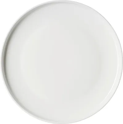 Produktbild von Gourmetplatte - Ø 30 cm - Weiß - Porzellan - mit Reliefbordüre