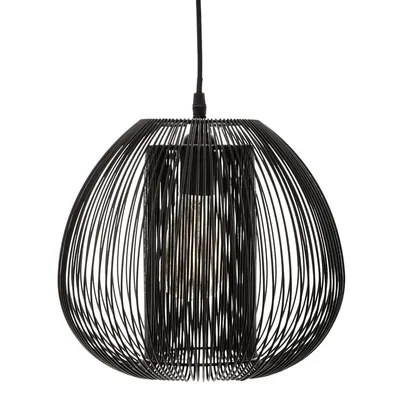 Image de Plafonnier NODA, Ø 28 cm, noir