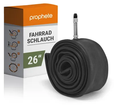 Produktbild von Prophete 0182 Fahrradschlauch 26 x 1,75 - 2,125 (47/57-559) - Dunlopventil