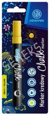 Produktbild von Marker kredowy żółty Astrapen okrągły