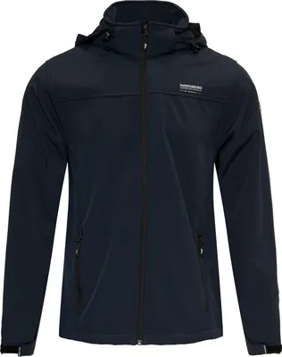 Produktbild von Nordberg Eldgrim - Softshell Outdoor Sommerjacke Herren - Navy - Größe XXL