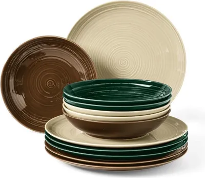 Produktbild von Seltmann Weiden Terra Tafelservice 12 tlg. in 3 Farben