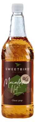 Produktbild von Kaffeesirup Sweetbird Macadamia Nut, 1 l